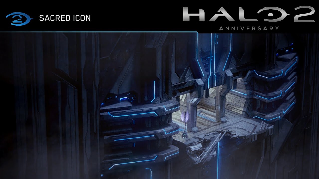 HALO MCC : HALO 2 ANNIVERSARY - 08 SACRED ICON (GAMEPLAY 60 FPS) - YouTube