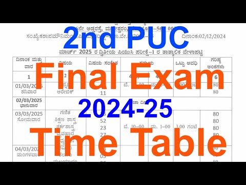 2nd PUC Annual