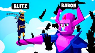 TABS Multiplayer  Can Blitz Stop My DARK GALACTUS?  Totally Accurate Battle Simulator