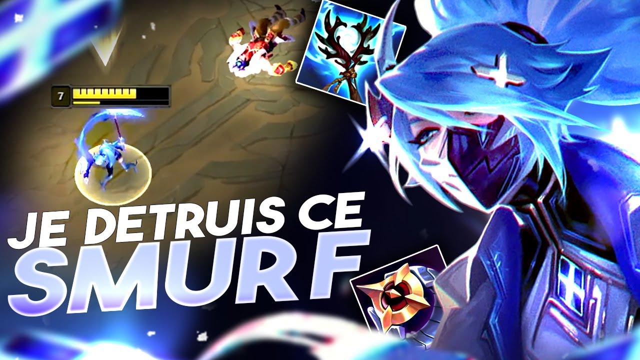 CARRY LA GAME AVEC UN SMURF EN FACE