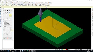 MASTERCAM X5 | MOLDING SURFACE ROUGH POCKET Part 1