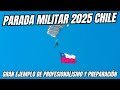 IMPRESIONANTE PRESENTACIÓN DE PARACAIDISTAS MILITARES EN LA GRAN PARADA MILITAR DE CHILE 2025