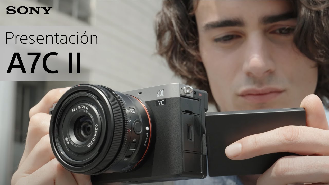 Presentamos la Sony Alpha 7C II 