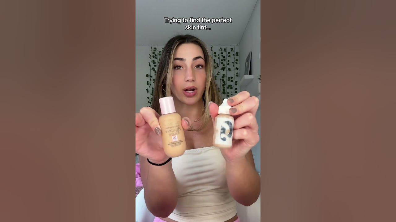 Trying to find the PERFECT skin tint... #shorts - YouTube
