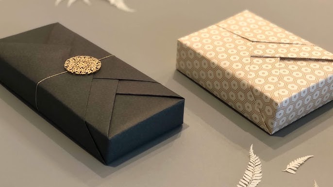 How to make a big holiday bow on a gift box 