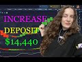 Increase deposit $14,440 | Pocketoption strategy