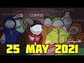 CORPSE Husband Among Us Live Stream w/ Valkyrae, Sykkuno, Toast, Jacksepticeye - 25th May 2021