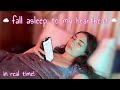 Long heartbeat asmr to fall asleep to  soothing  relaxing