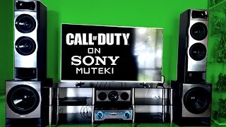 Call of Duty on SONY MUTEKI HT-M77 7.2 CHANNEL