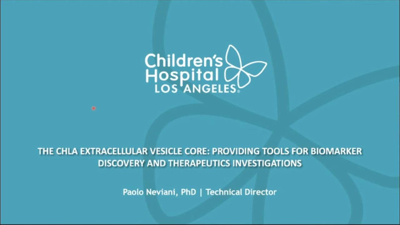 Keynote Presentation: The Extracellular Vesicle Landscape: From Biomarker Discovery...