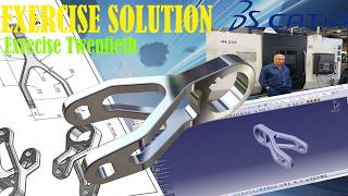 CATIA Exercise 20 | Solid Combine, Pocket & Fillet | Fast Part Modeling Tutorial