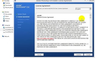 01 How to Setup Photoshop CS4