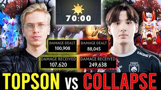 MOST EPIC GAME IN PUBS SO FAR! - TOPSON PUCK vs COLLAPSE AXE!