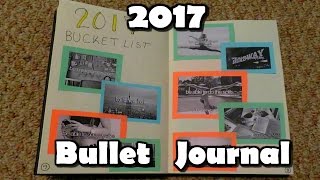My 2017 Bullet Journal/Set Up