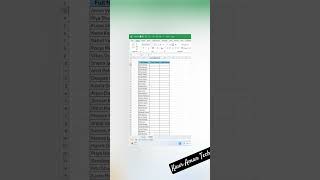 PLEASE STOP manually splitting text in excel #exceltips #viral #yourubeshorts
