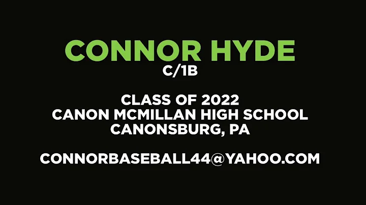 Connor Hyde 2022 (12-6-20 showcase)