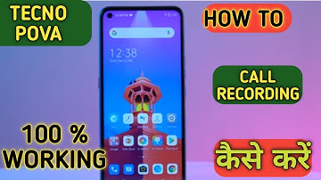 How To Call Recording Setting in Tecno Pova, Tecno Pova Main Call Record Keise Kare,Call Record
