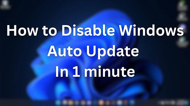 How to Disable Windows Auto Update In 1 minute | Windows 10,11 | 2025