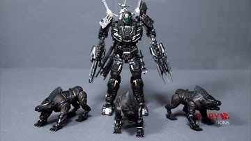[SwiftTransform] Transformers Movie Series BSL-01 Decepticons Lockdown (Stop Motion)