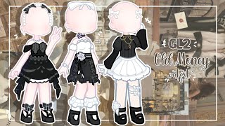 ☆ old money aesthetic gacha life 2 girls outfit ideas 🖤 GL2 :