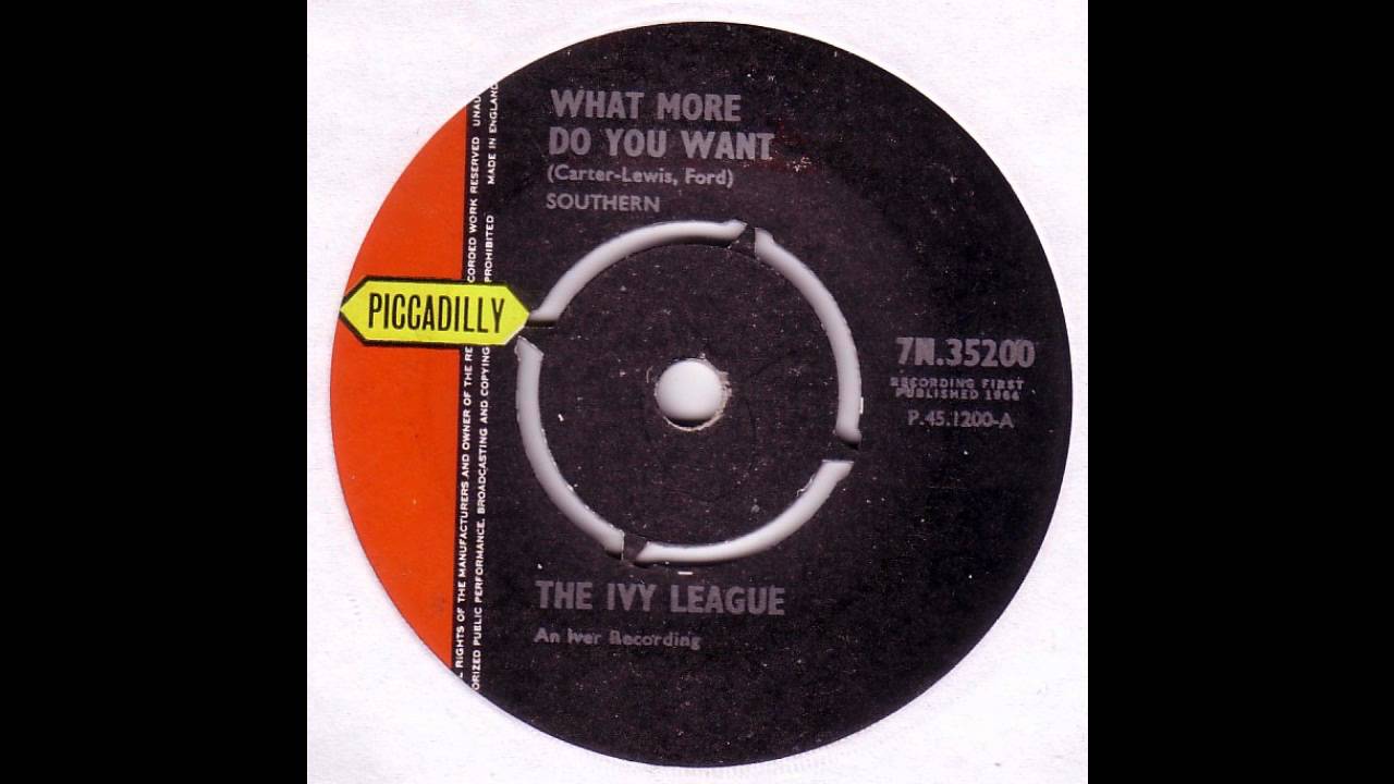 What More Do You Want - The Ivy League accordi