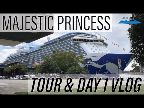 Majestic Princess Ship Tour and Day 1 Vlog - 5 Night Tasmania Cruise Video Thumbnail