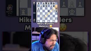 Hikaru BLUNDERS Mate-in-1 vs. Magnus screenshot 2