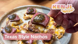 Texas-Style Nachos (Individually-Topped Nachos) | Kenji's Cooking Show