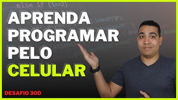 APRENDENDA A PROGRAMAR SÓ COM O CELULAR | PROJETO COMPLETO NA AULA #30D