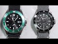 Budget dive watch comparison  casio duro vs timex navi xl