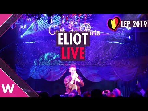 Eliot "Wake Up" (Belgium 2019) LIVE @ London Eurovision Party