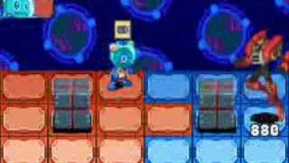 MegaMan BN6: Falzar - AquaMan VS BlastMan SP