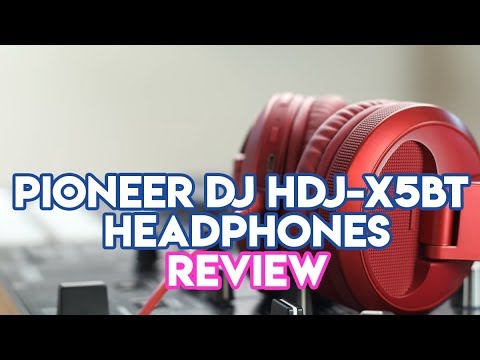 Pioneer DJ HDJ -X5BT Bluetooth Headphones Review -  Best Bluetooth Headphones For DJs?