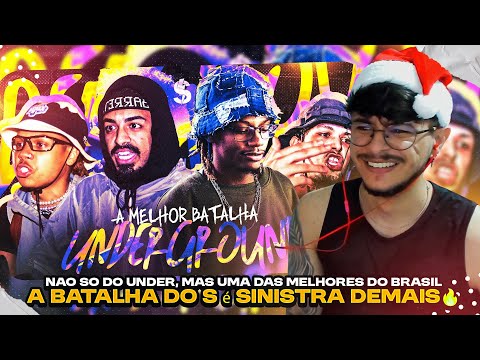 ALAN REAGE A BATALHA do S, a MELHOR do UNDERGROUND em 2025 | REACT