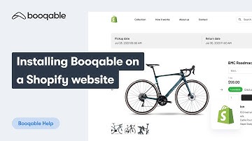 How to install Booqable on a Shopify website