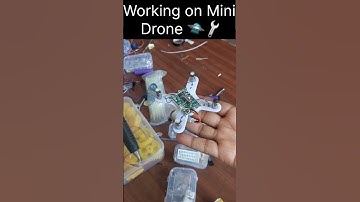 Mini Drone 🤩 || Working on Mini Drone 🛸🔧 #technology #shorts