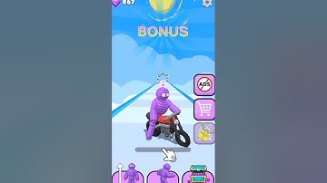 rope man use bike race 😀 #shorts #funny #viralshort