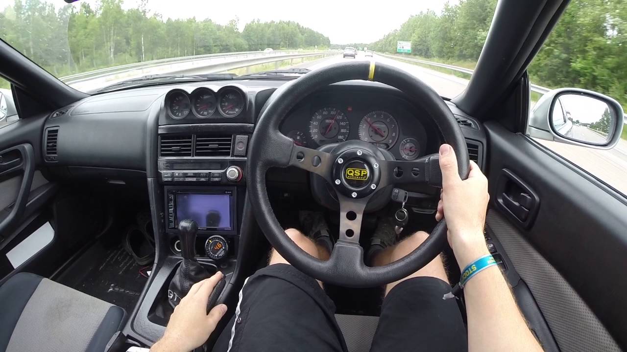 POV - Nissan Skyline R34 GTT Highway run