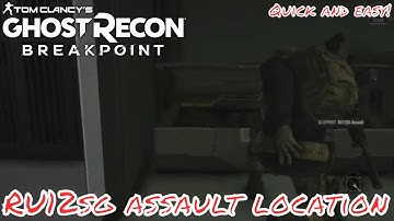 Ghost Recon Breakpoint | Darkest Night | RU12SG Assault Location