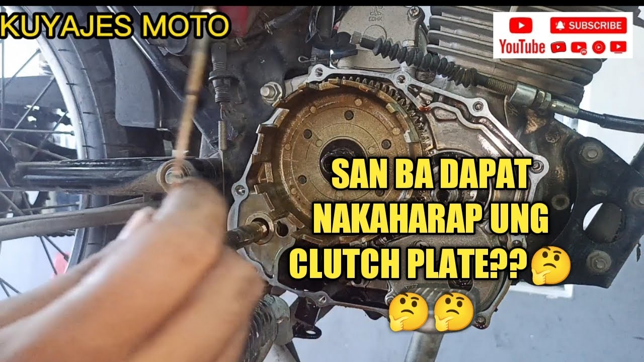 TAMANG FACING NG CLUTCH PLATE TMX 125