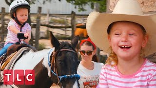 The Quints Go Horseback Riding! | OutDaughtered