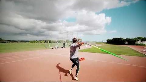 Best movie of javelin throw workout , at Portugal stage Timothy Herman
