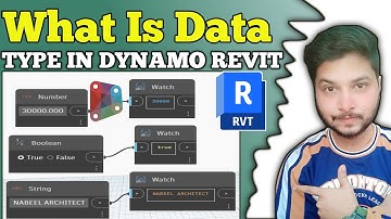How to Use Data Type in Dynamo Revit | Tutorial urdu hindi 2025 | Nabeel Architect