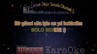 Yara Gibisin Karaoke (Sivaslı Nazo) Türkçe Piano Karaoke Resimi
