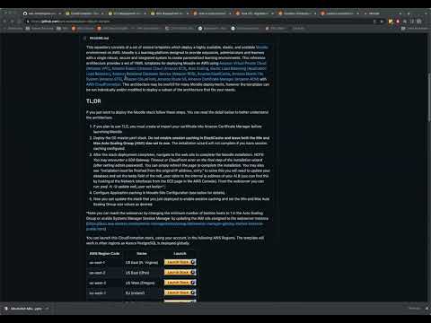 Moodle on AWS