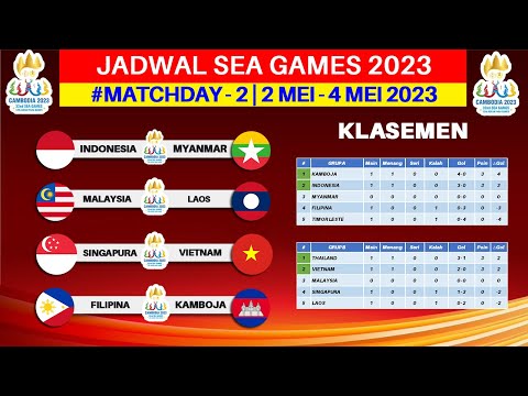Jadwal SEA GAMES 2023 Pekan ke 2 - Timnas Indonesia vs Myanmar - Live RCTI - SEA GAMES Sepak Bola
