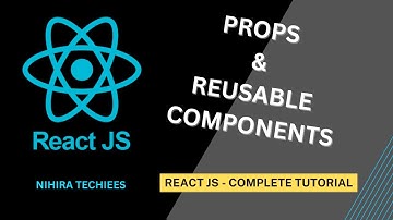 How to pass data using props | Reusable components   | React JS full tutorial