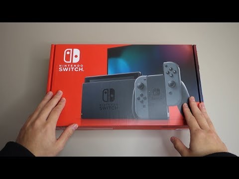 Nintendo Switch (NEW 2019): Unboxing and First Look - YouTube