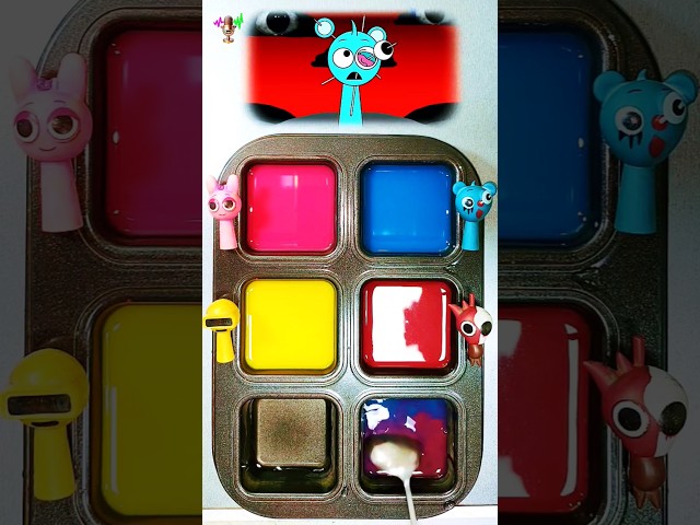 🌳 Color 🎨 Mixing #sprunki#sprunkimix#colormixing#horrorcolor#asmr#スプランキー#art #emoji