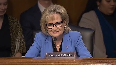 Sen. Hyde-Smith Discusses Importance of Protecting Access to Crop Protection Tools